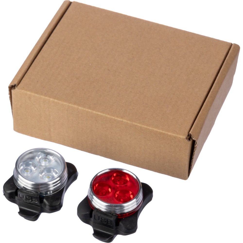 Set von Fahrradlampen in Neutral, Ansicht 4