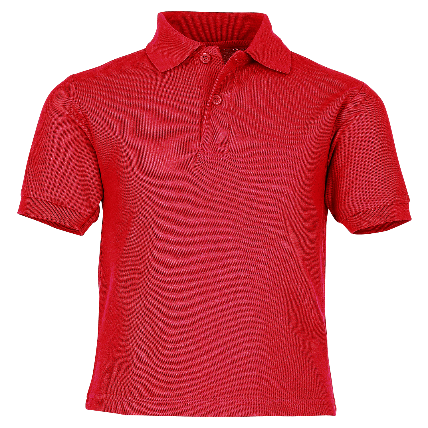 Fruit of the Loom Kinder 65/35 Polo in Rot