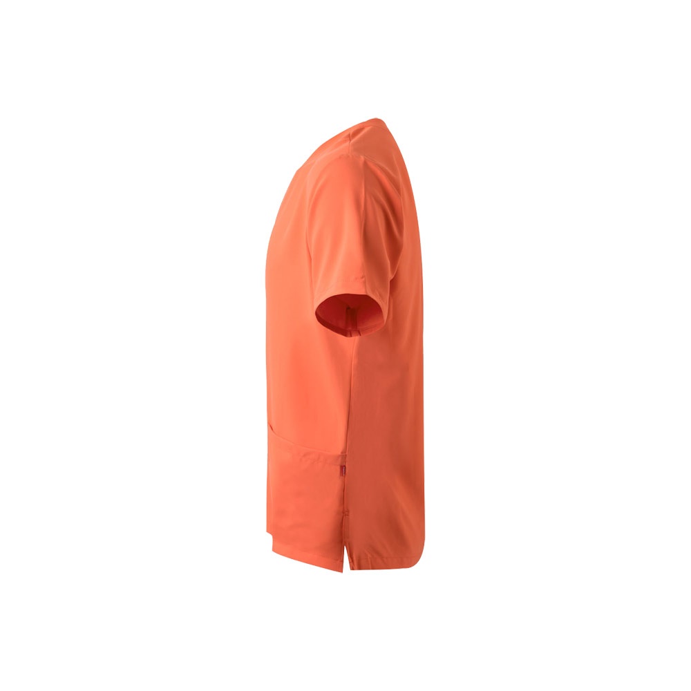 Kurzarm-Tunika (140 g/m²), aus 100 % Mikrofaser | VL Flora – Orange, Ansicht 4