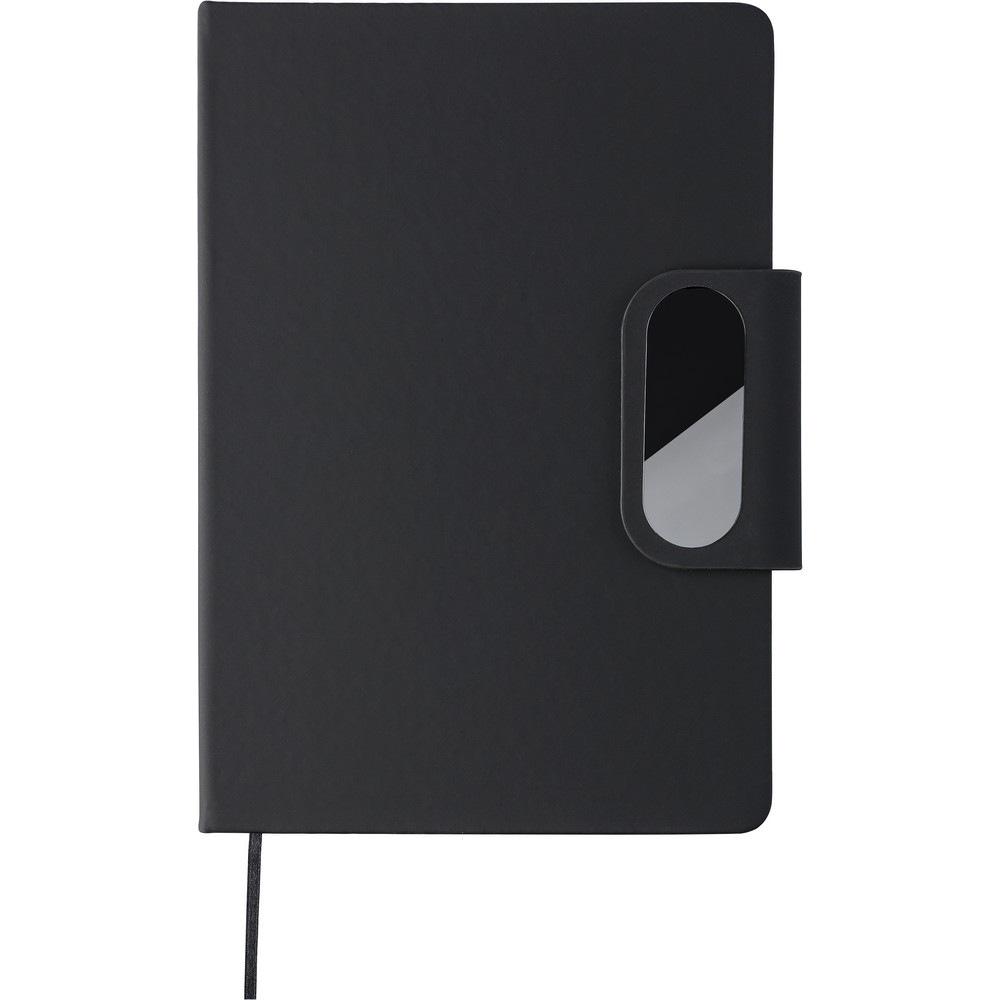 Geschenkset, Thermoflasche, Kugelschreiber, Notizbuch, Geschenkbox in Schwarz, Ansicht 10