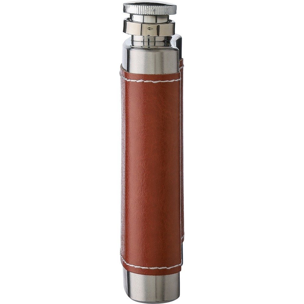 Flachmann 100 ml in Braun, Ansicht 8