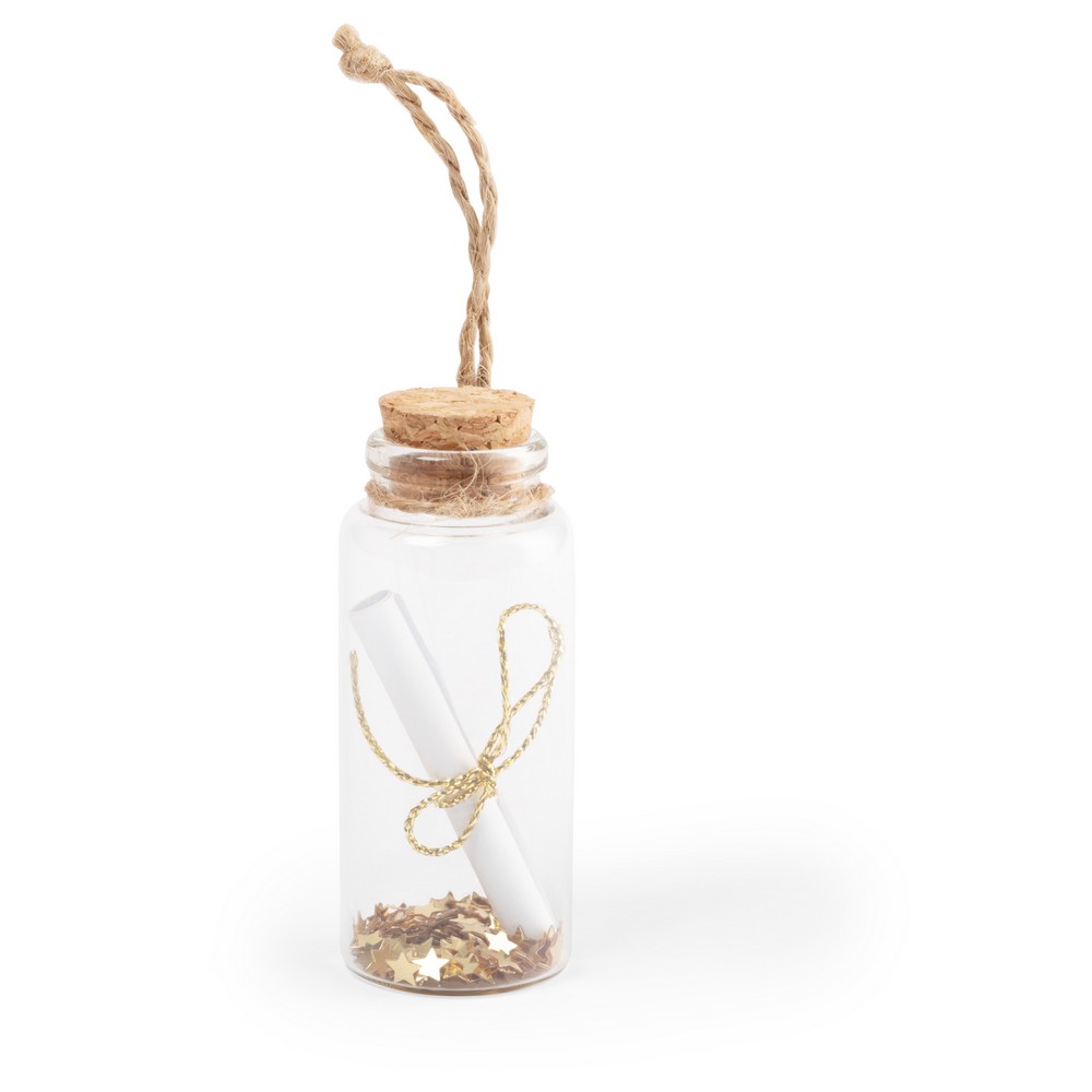 Anhänger "Flasche für Wünsche" in Neutral
