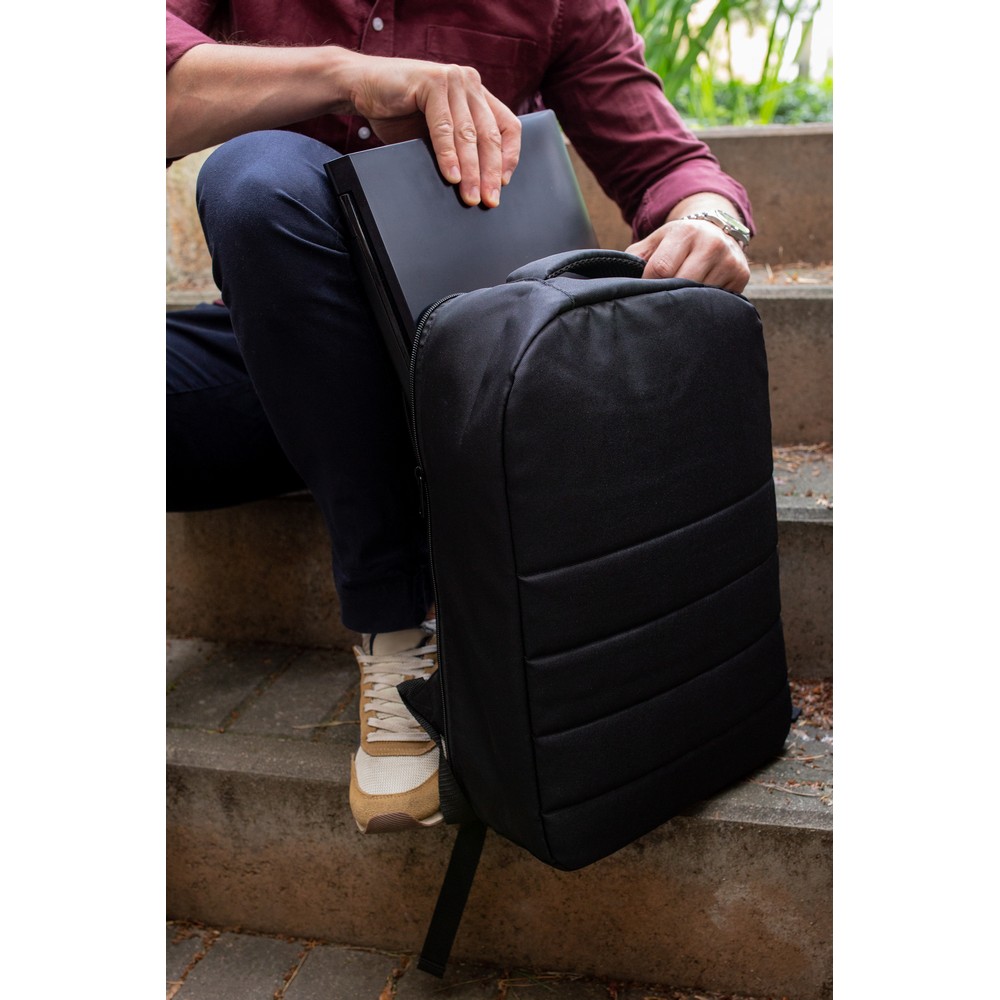 Laptop-Rucksack 15,6" | Maritza in Schwarz, Ansicht 12