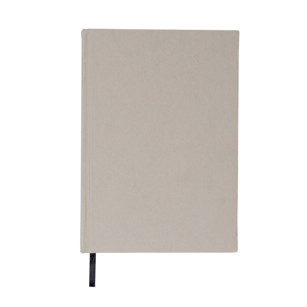 B'RIGHT Notizbuch ca. A5 mit Einband aus recycelter Baumwolle | Tamytrice in Grau, Ansicht 5