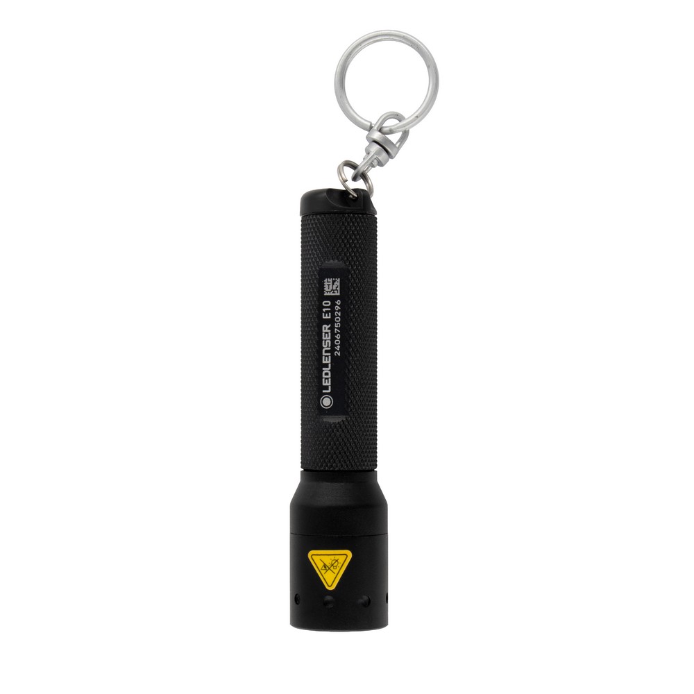 Taschenlampe Ledlenser E10 in Schwarz, Ansicht 4