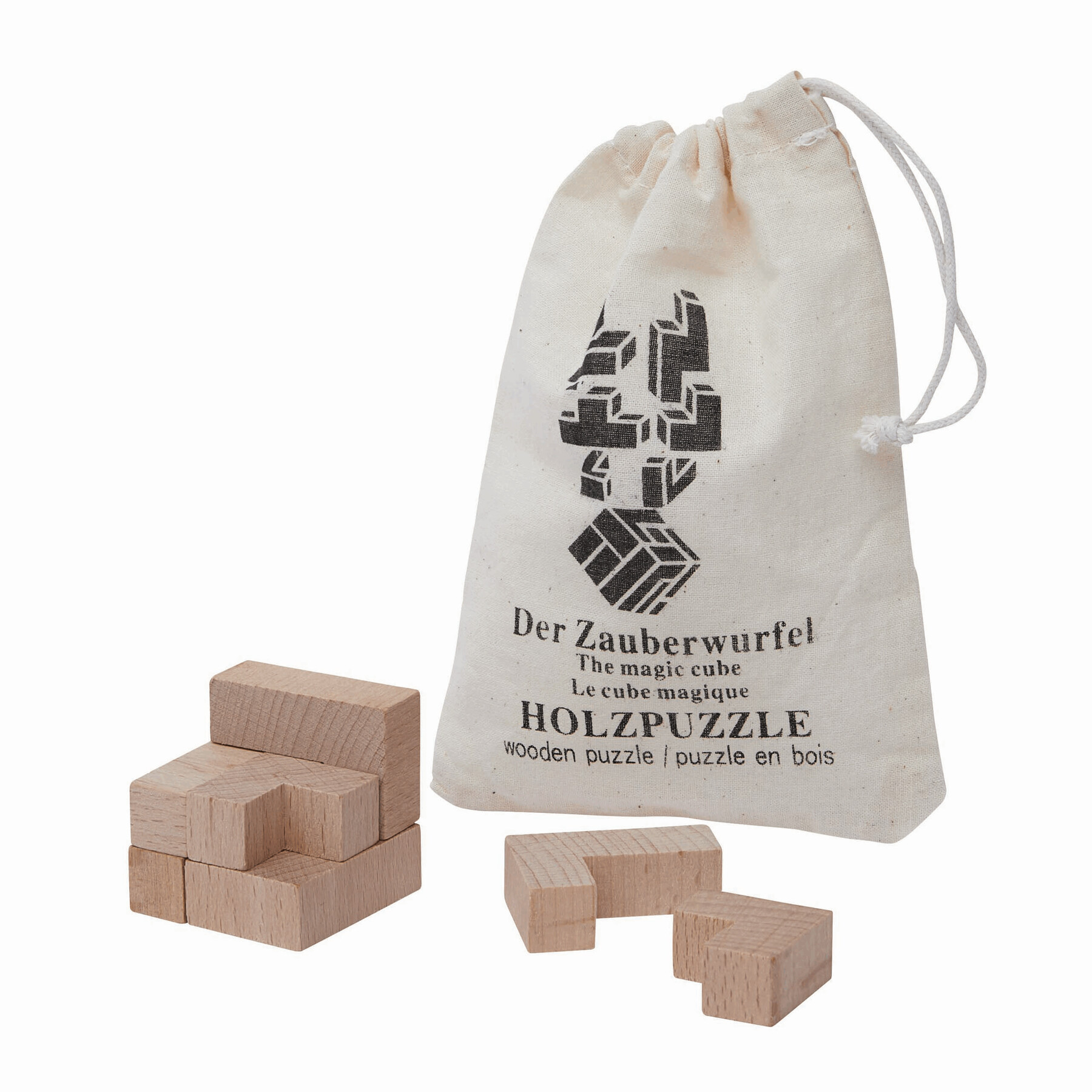 Holz-Puzzle | Crazy Cube