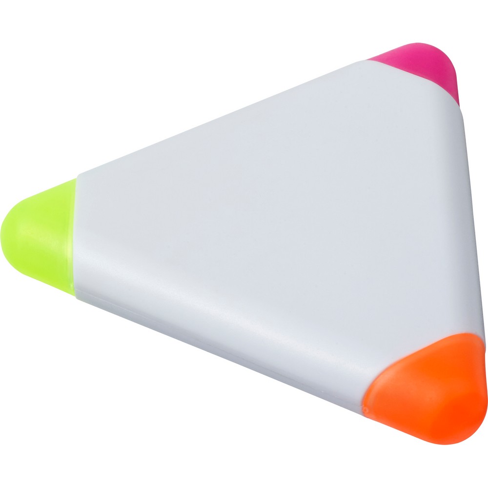 Textmarker "Dreieck" in Weiß