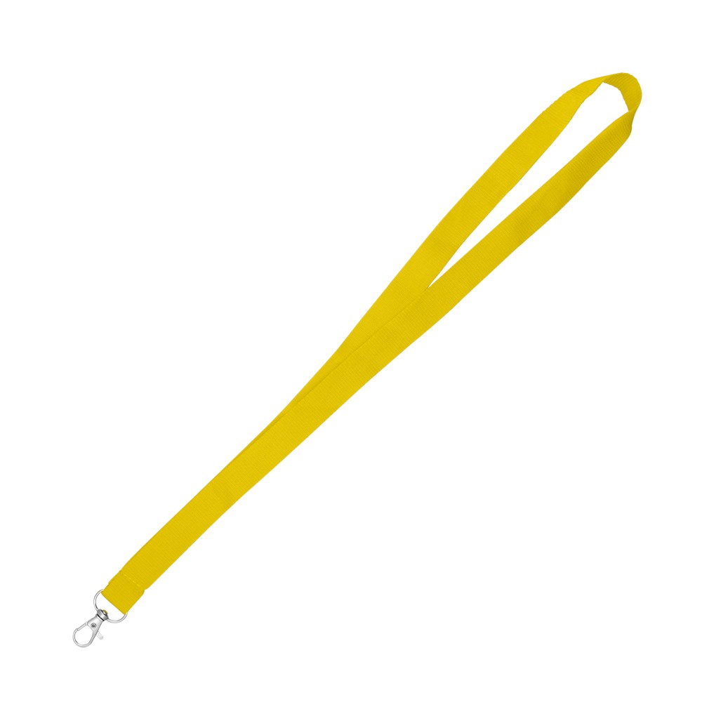 Lanyard mit Karabinerhaken | Hulda in Gelb, Ansicht 3