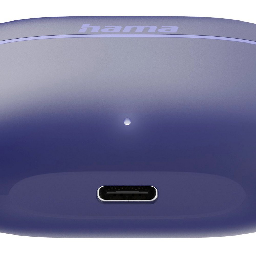 Kabellose Kopfhörer Hama Freedom Buddy II in Dunkelblau, Ansicht 4