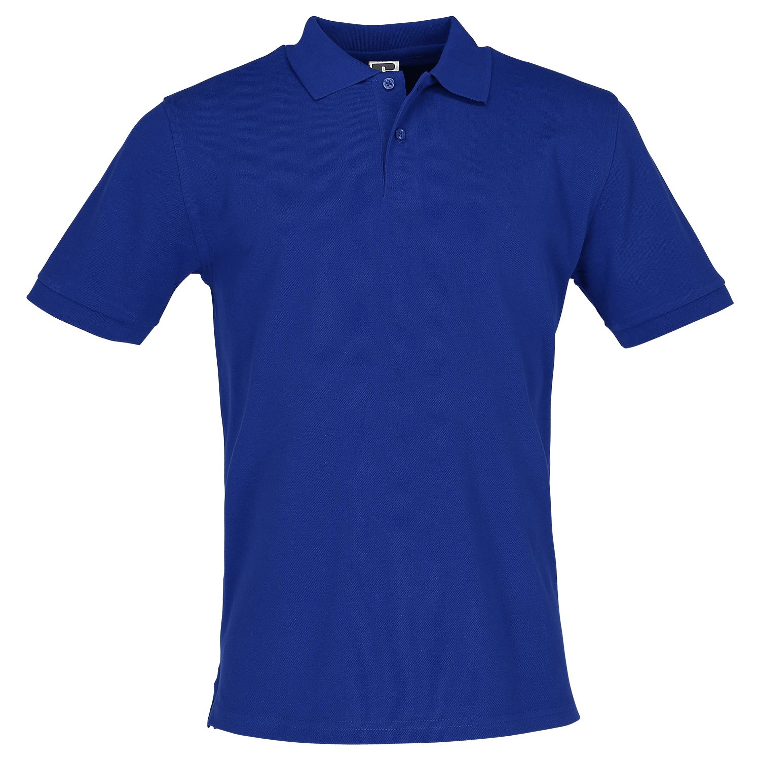Russell Classic Baumwoll-Polo in Bright Royal