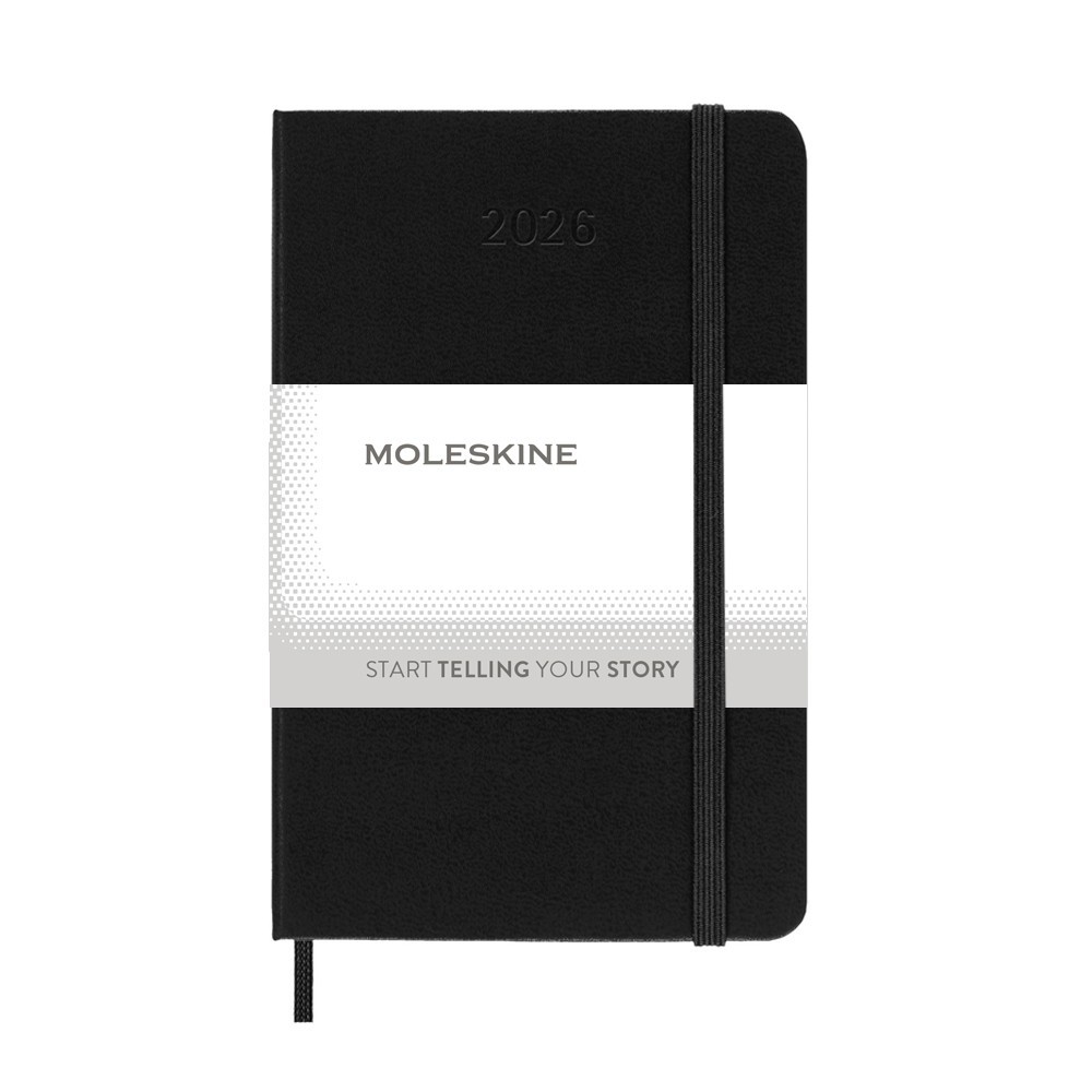 MOLESKINE Tageskalender in Schwarz, Ansicht 2
