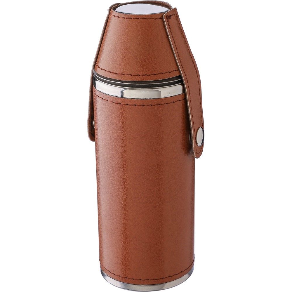 Flachmann 230 ml in Braun, Ansicht 7