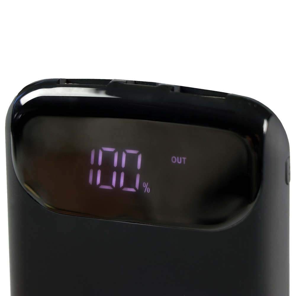Mauro Conti Powerbank 8000 mAh, Wireless Ladegerät 5W | Eric in Schwarz, Ansicht 9