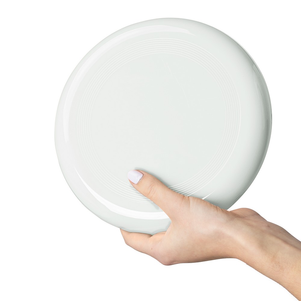 Frisbee in Weiß, Ansicht 2