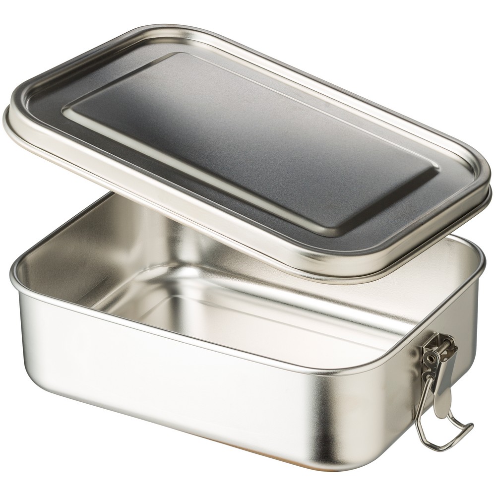 Lunchbox 1100 ml in Silber, Ansicht 2