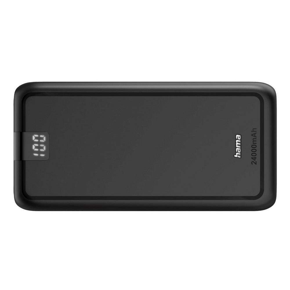 Powerbank 24000 mAh Hama Power Pack Performance in Schwarz, Ansicht 4