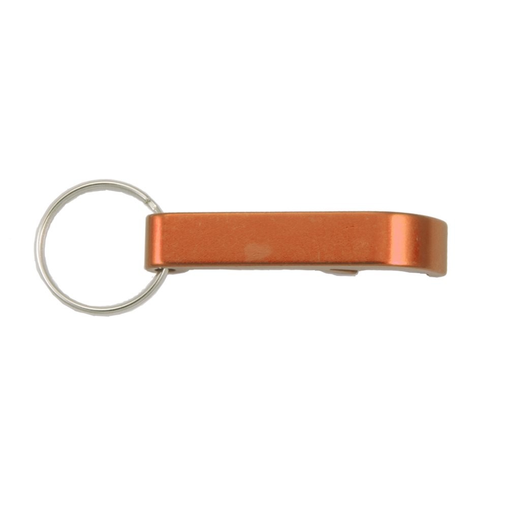 Schlüsselanhänger, Flaschenöffner in Orange, Ansicht 6