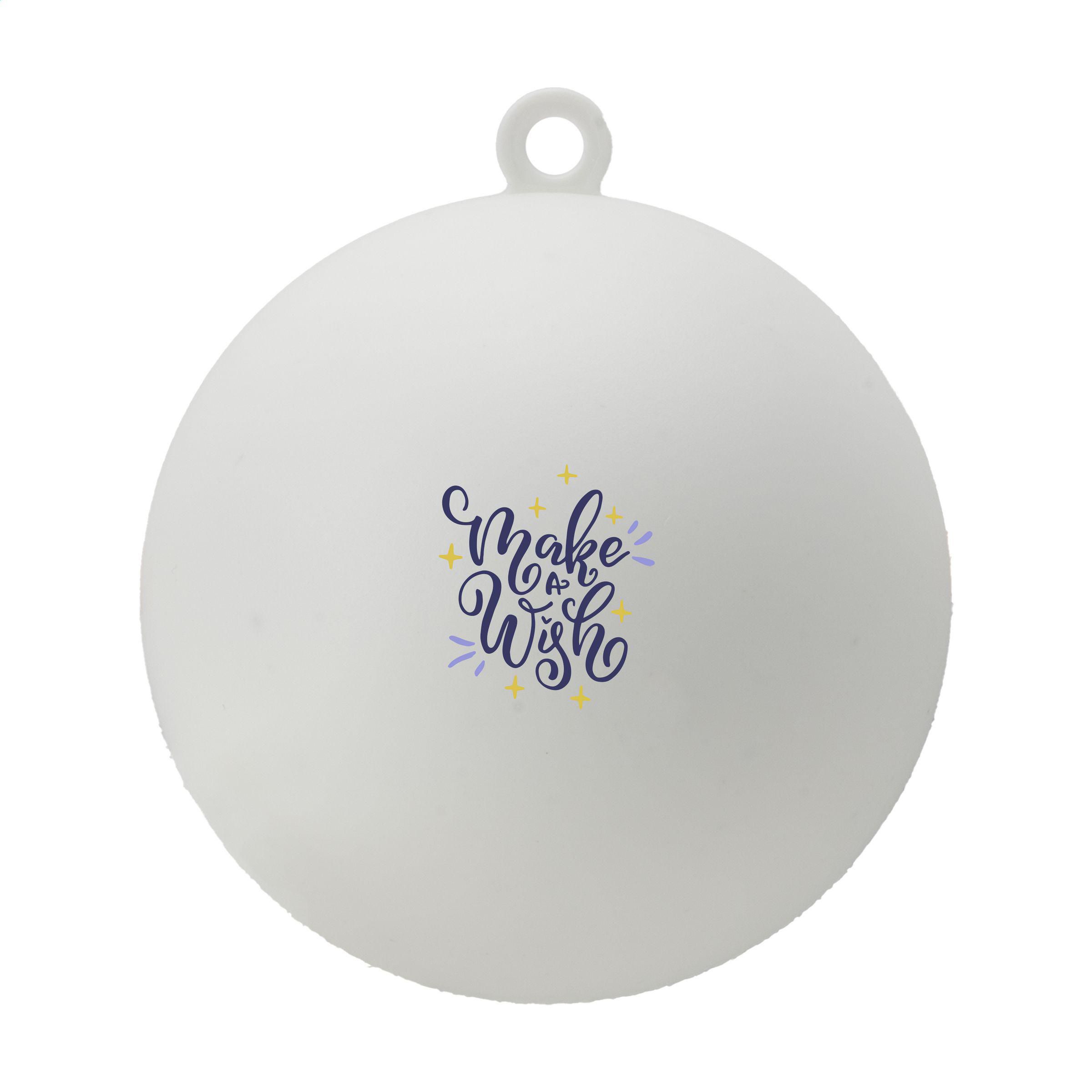 Weihnachtskugel Ø 7 cm Recycled PP - Made in Europe