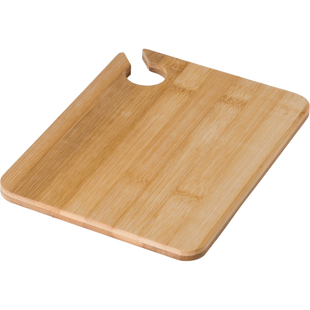 Holzbrett aus Bambus in Braun
