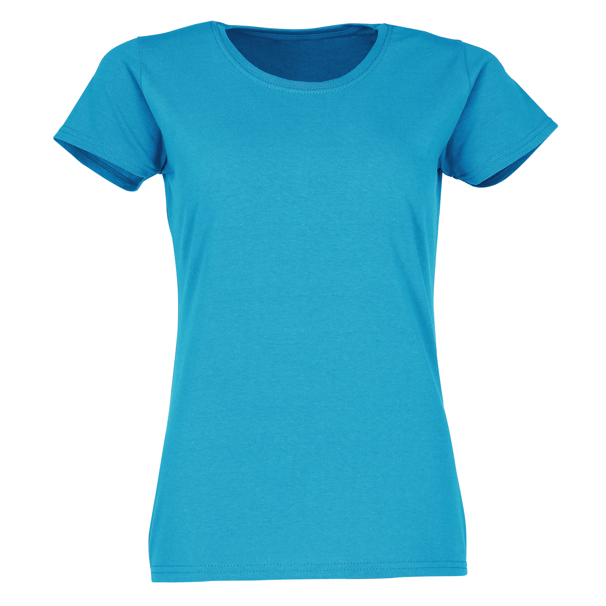 Fruit of the Loom Damen Valueweight T-Shirt in Azurblau