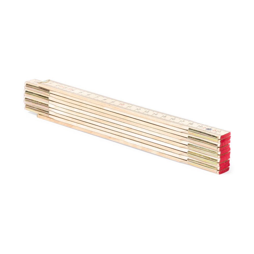 Faltbarer Meter 2m aus Holz in Holz, Ansicht 4