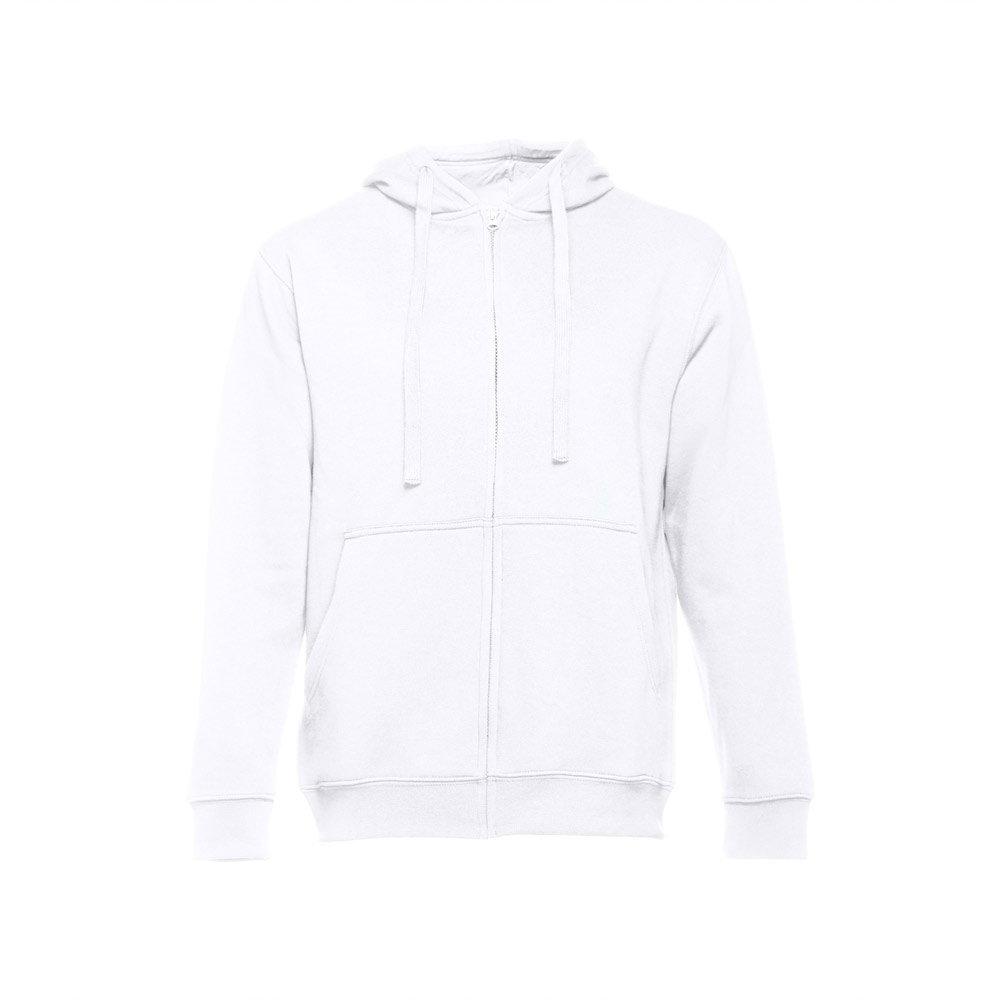 Herren Kapuzenpulli | THC Amsterdam Wh – Weiß, Ansicht 2