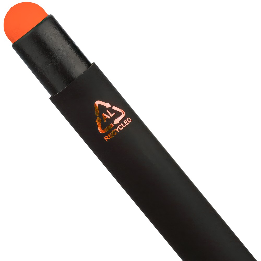 Kugelschreiber mit Stylus-Spitze in 10 Farben – VB286 in orange, Ansicht 6
