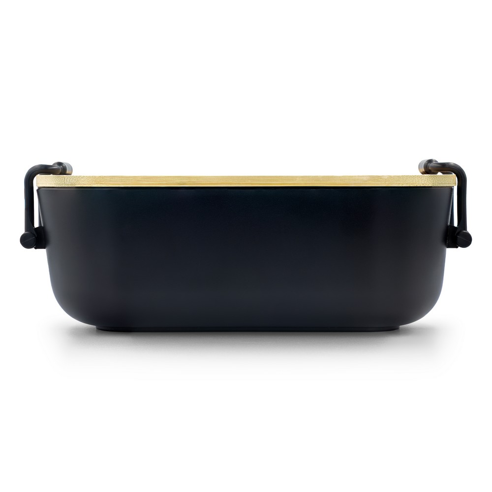 Lunchbox 900 ml | Loes in Schwarz, Ansicht 9