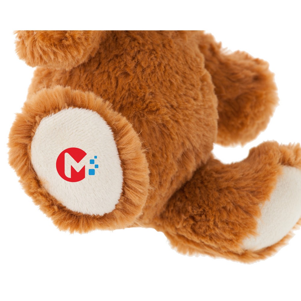 Teddybär mit Weihnachtsmann-Kleidung | Santi in Braun, Ansicht 8