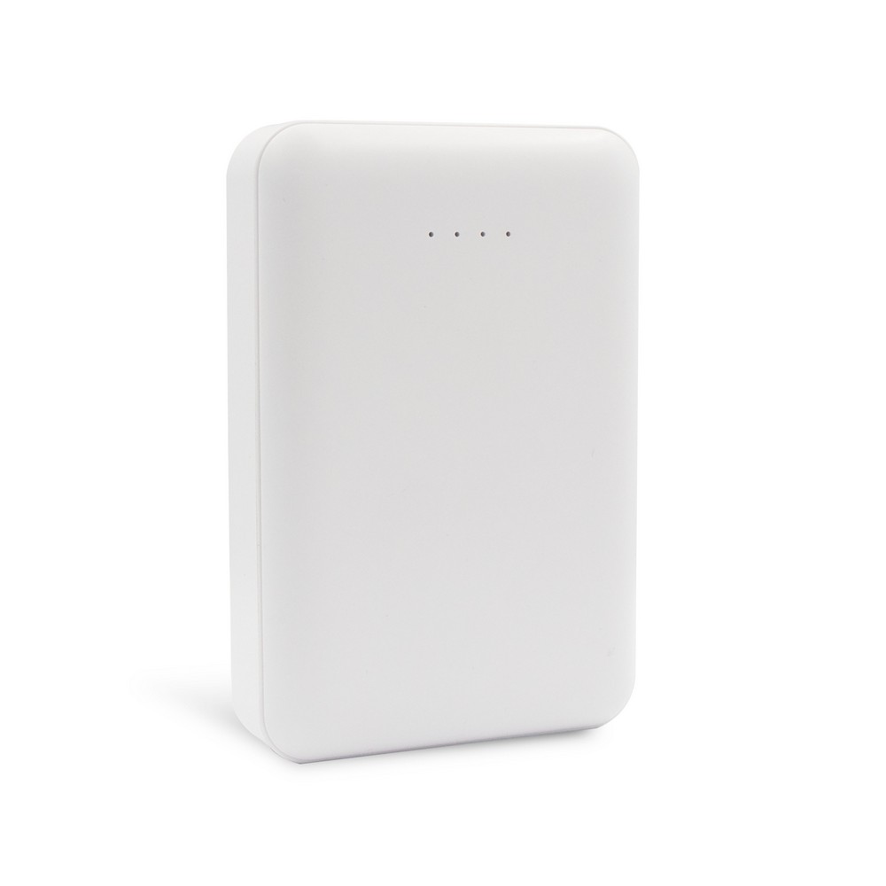 Powerbank 10000 mAh | Hart in Weiß, Ansicht 6