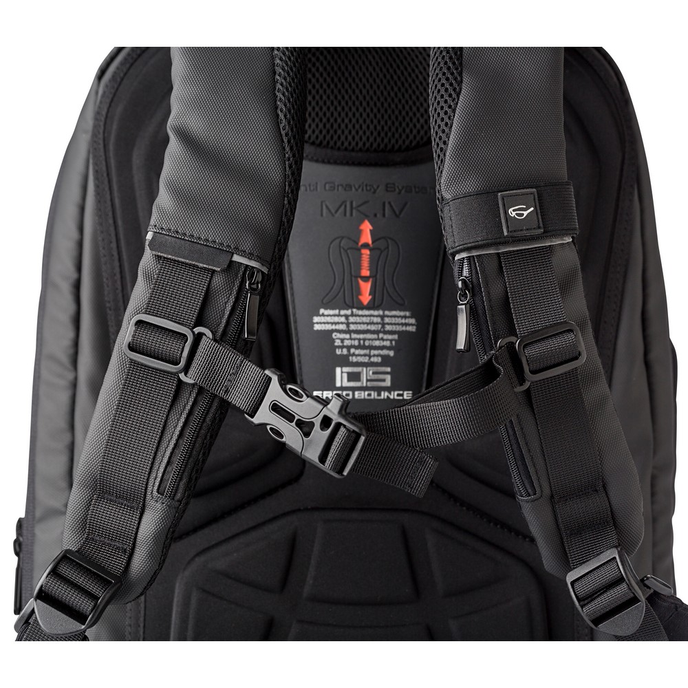 Laptop-Rucksack 15" in Schwarz, Ansicht 5