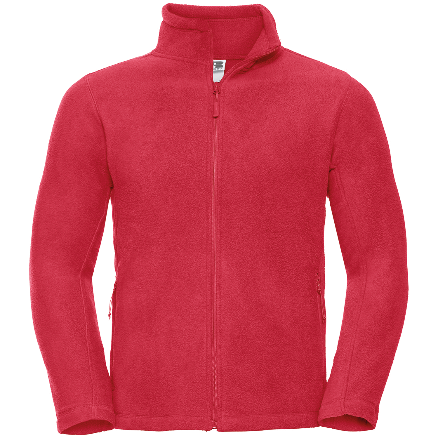 Russell Fleecejacke in Classic Red