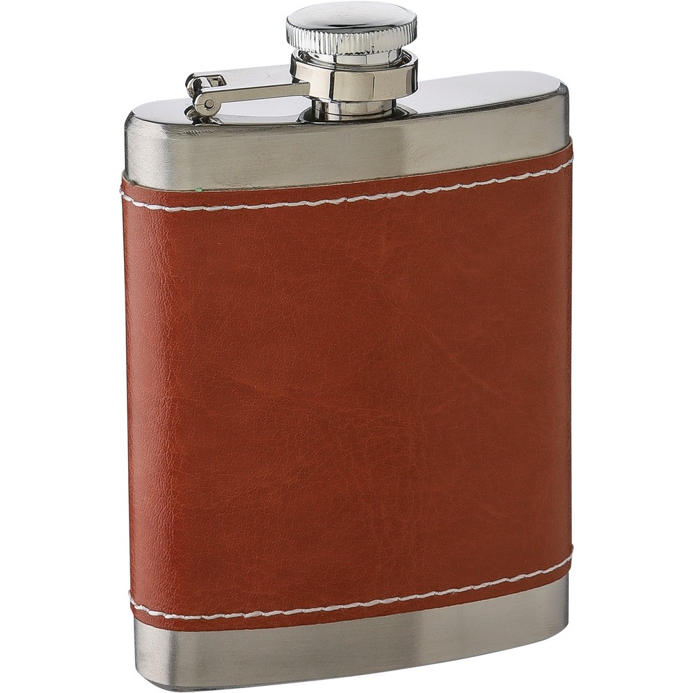 Flachmann 100 ml in Braun