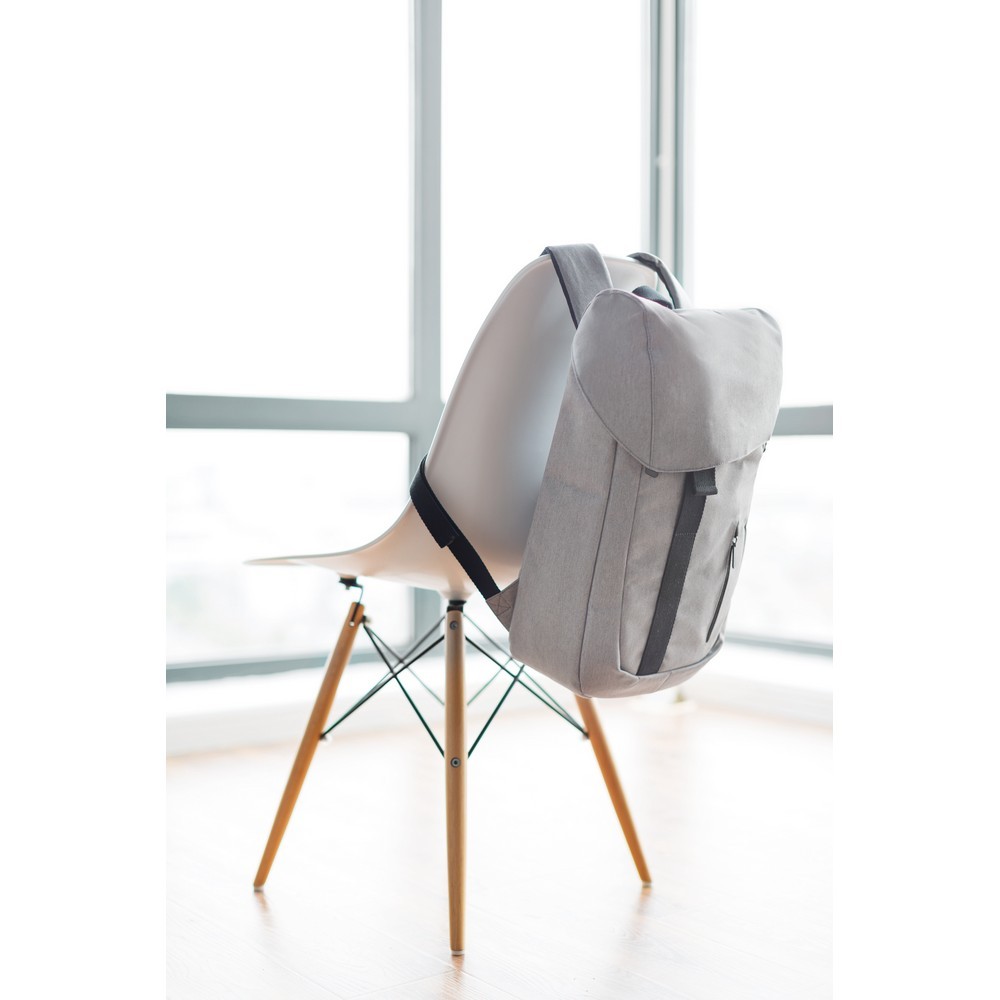Osaka-Rucksack in Grau, Ansicht 2