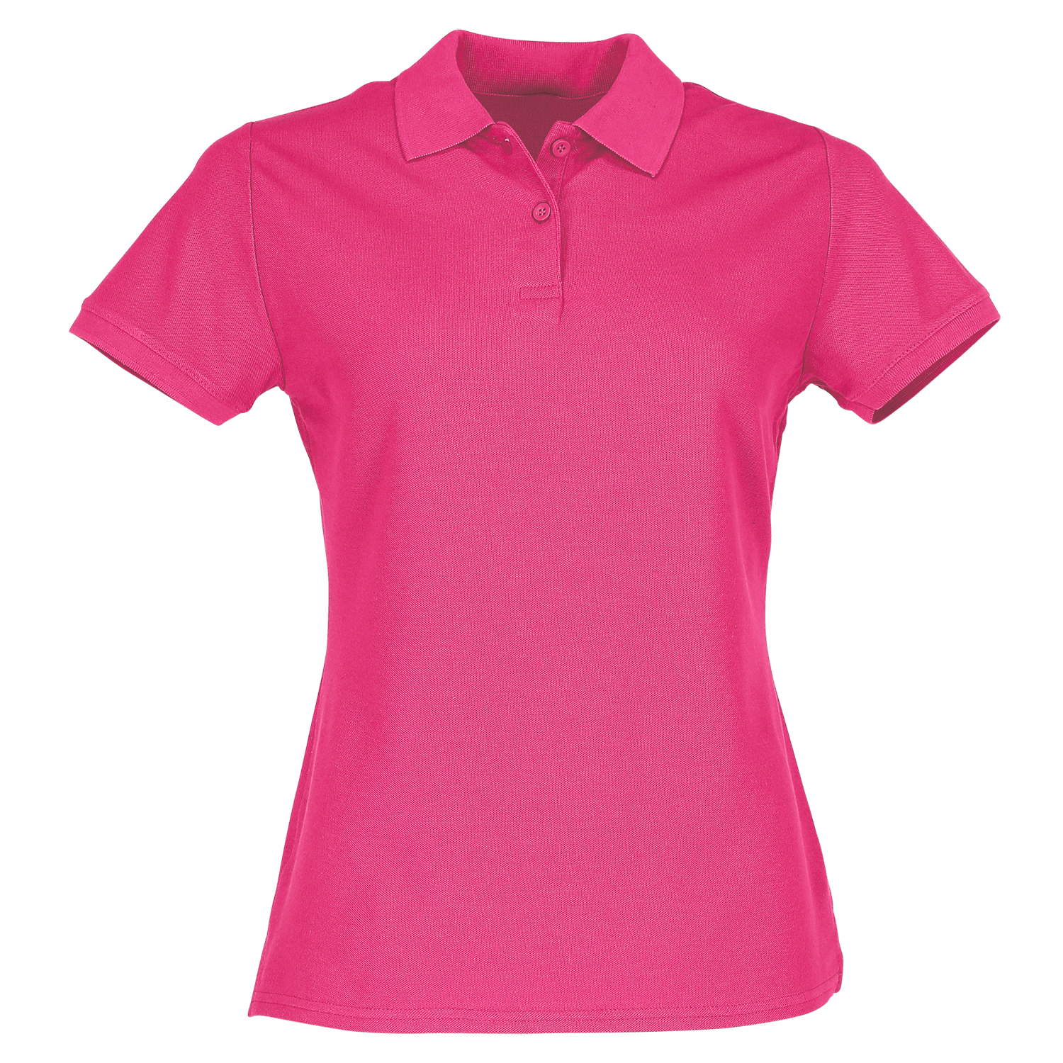 Fruit of the Loom Damen Premium Polo in Fuchsia