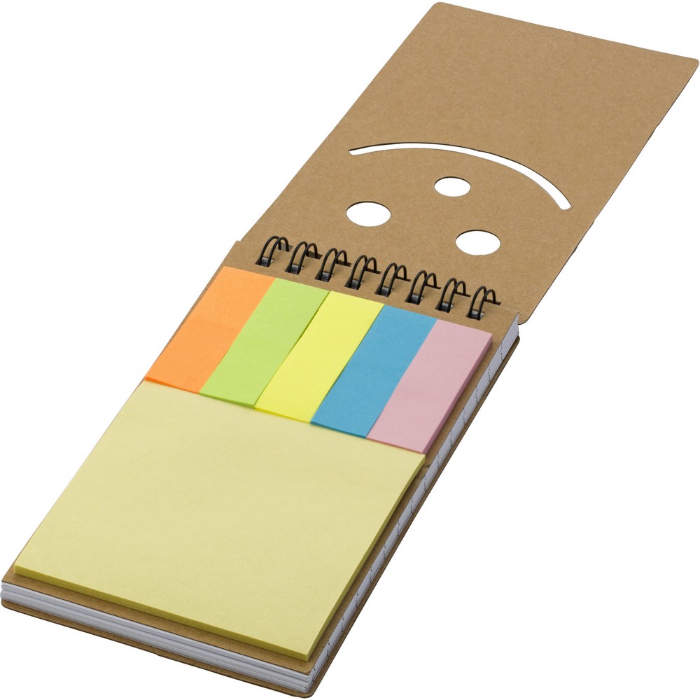 Haftnotizenset, Haftnotizen, Notizbuch in Neutral