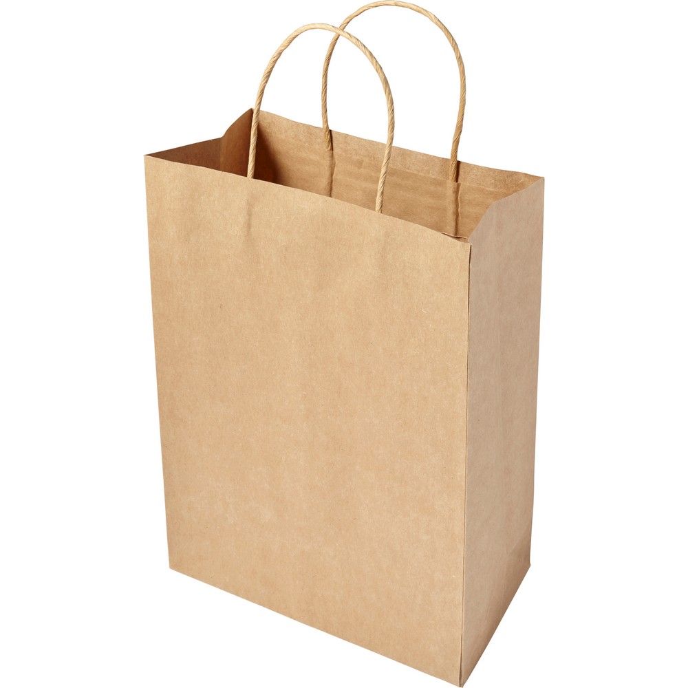 Papier-Tasche "mittelgroß" in Braun