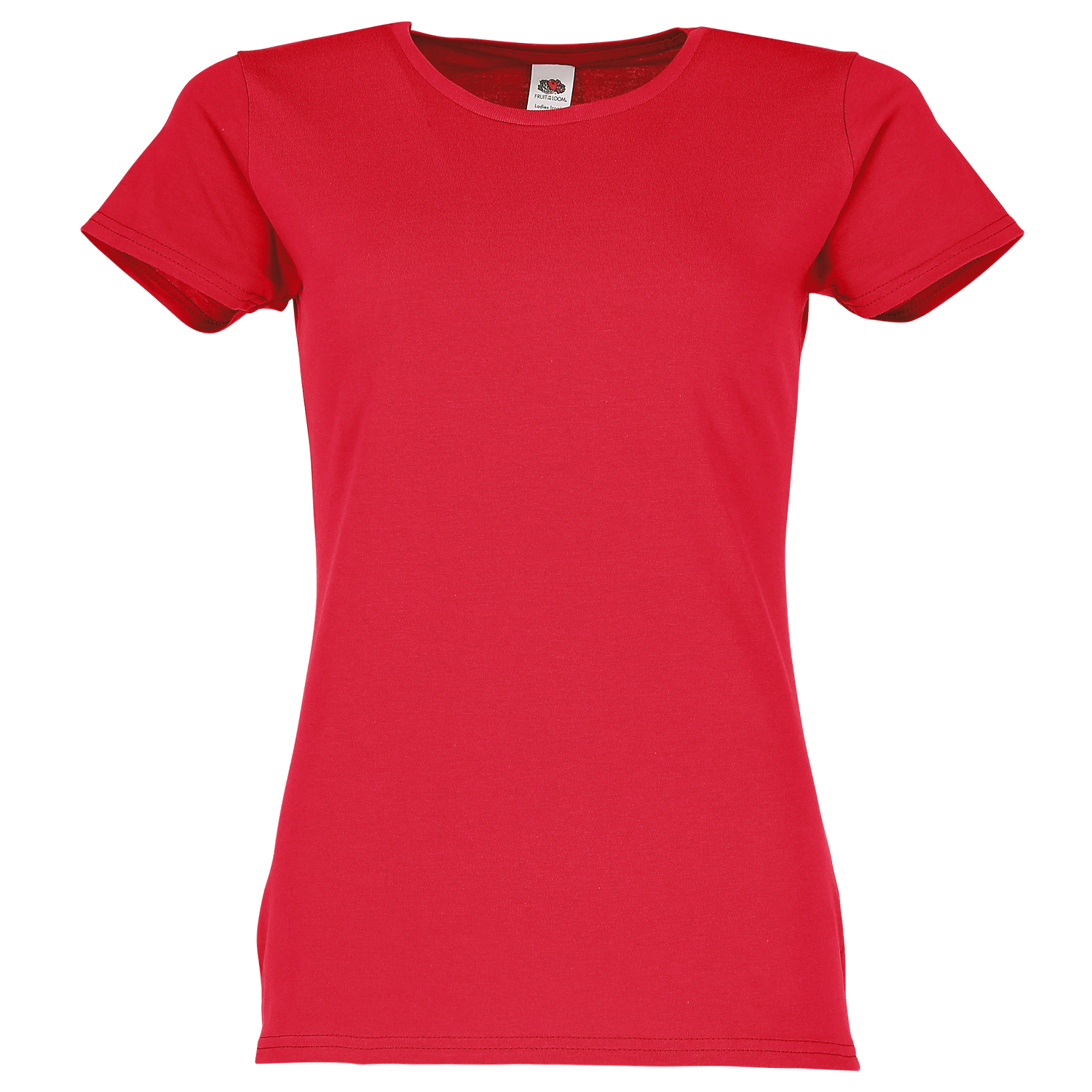 Fruit of the Loom Damen Iconic 150 T-Shirt in Rot