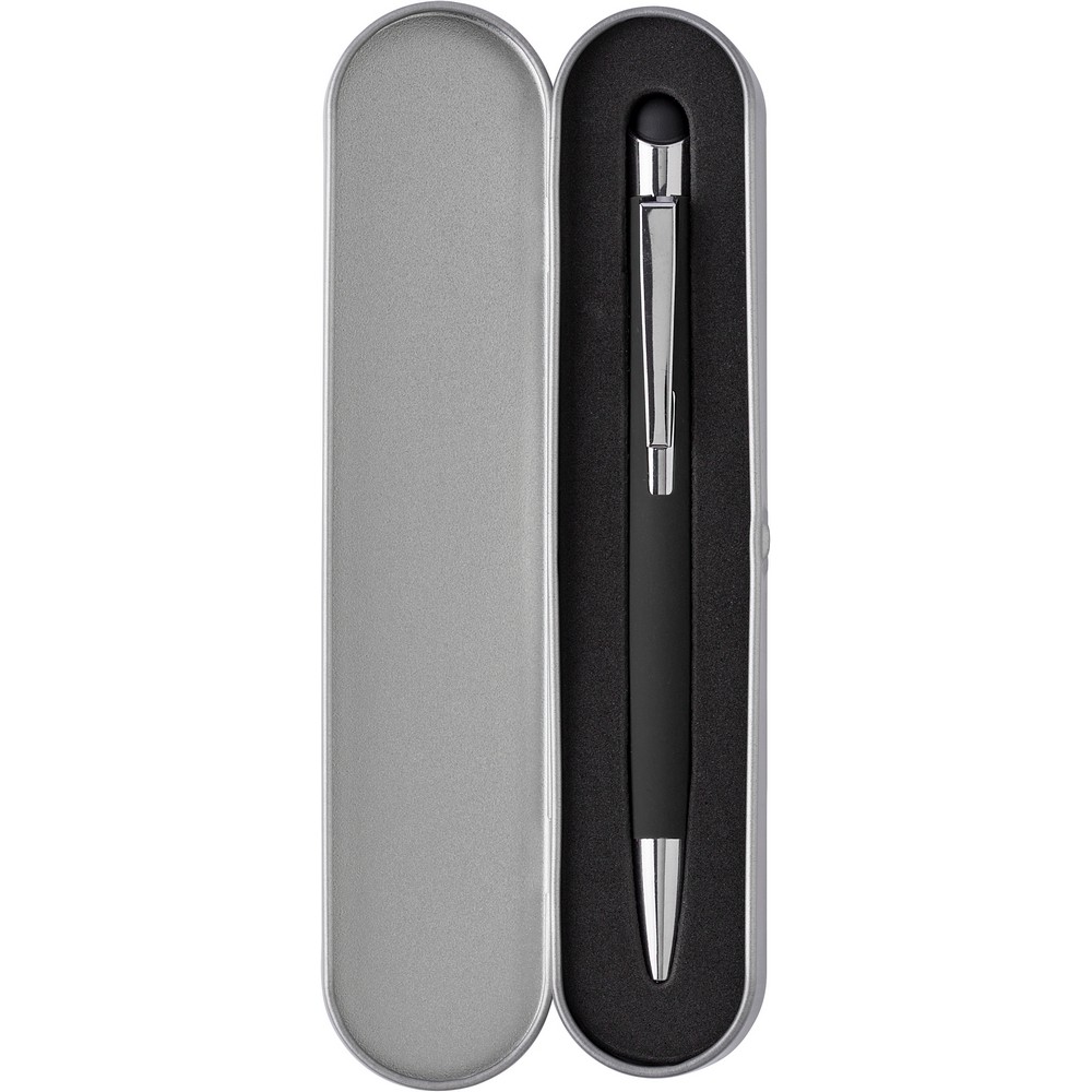 Kugelschreiber mit Touch-Pen in Schwarz