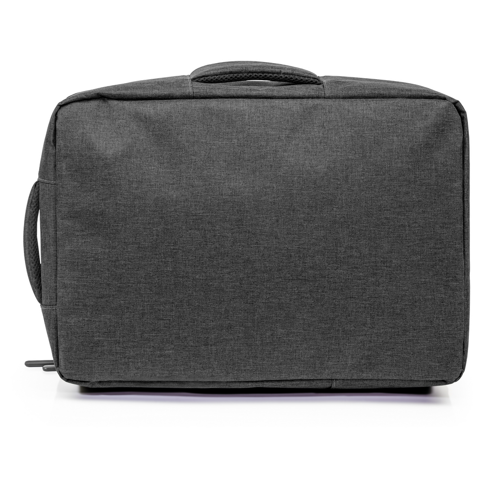 RPET Rucksack, Laptoptasche 15,6" | Tahir in Schwarz, Ansicht 7