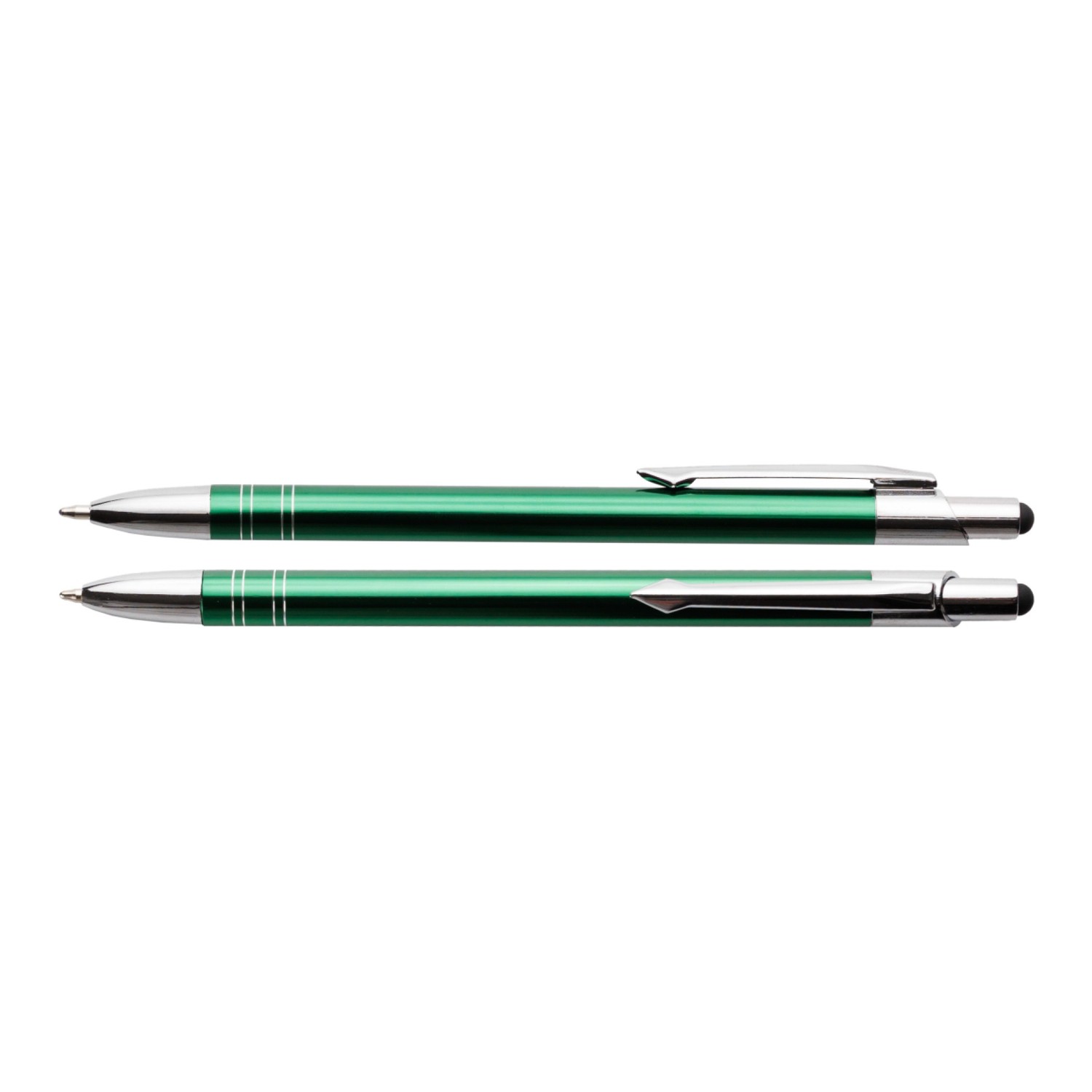 Bond Touchpen-Kugelschreiber | Metall in Dunkelgrün