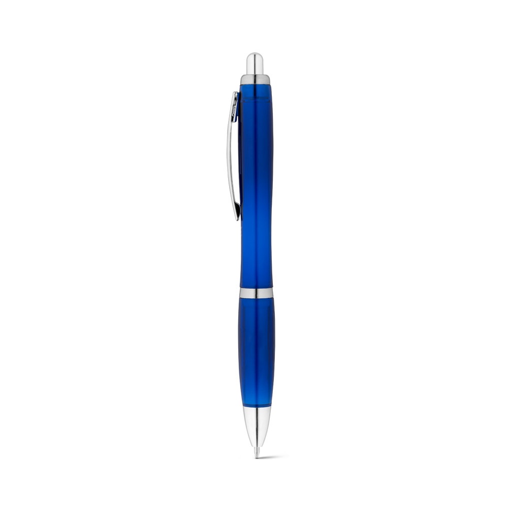 Recyceltes PET (100% rPET)-Kugelschreiber mit Metallclip | Swing Rpet – Blau