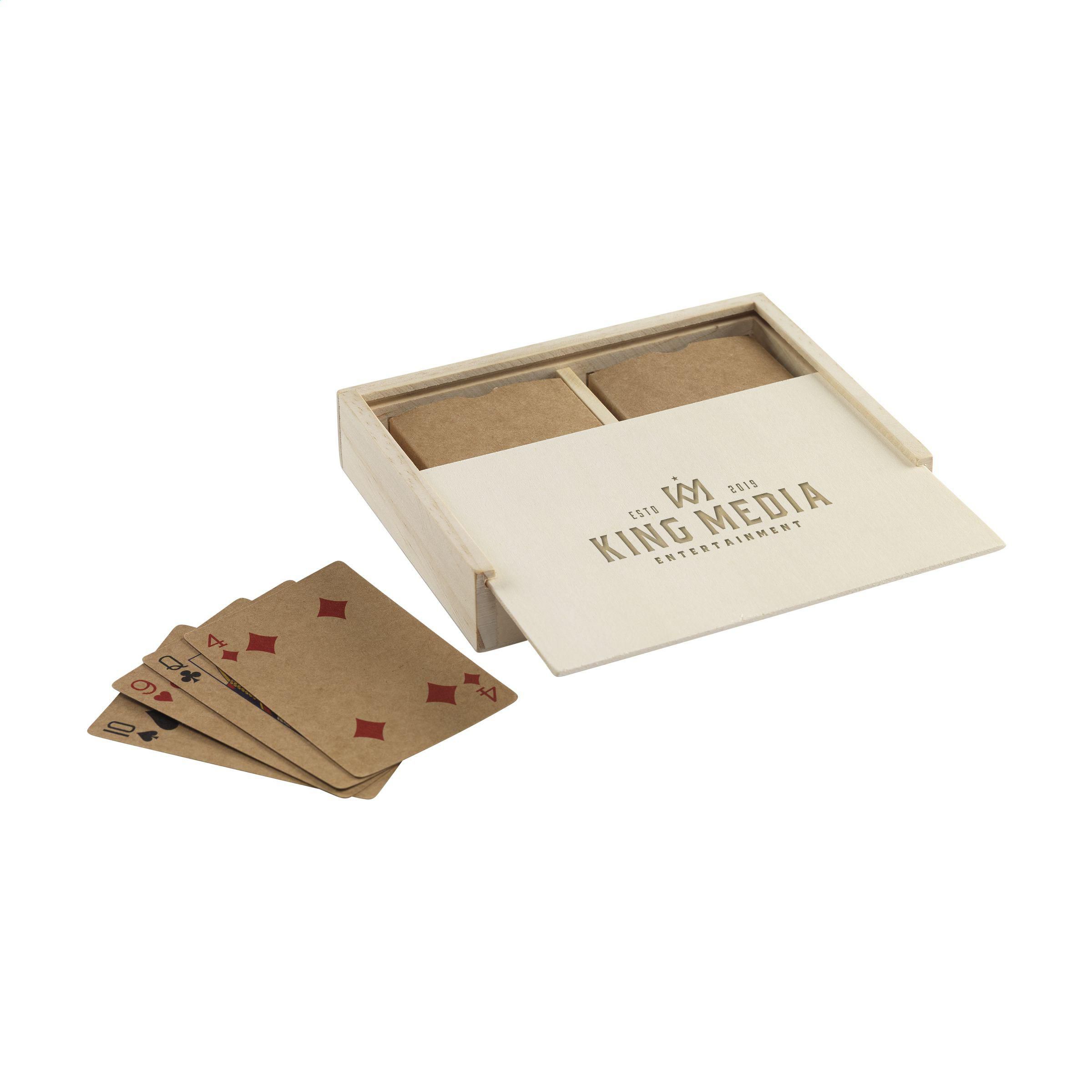 Recycled Paper Playing Cards Double Spielkarten