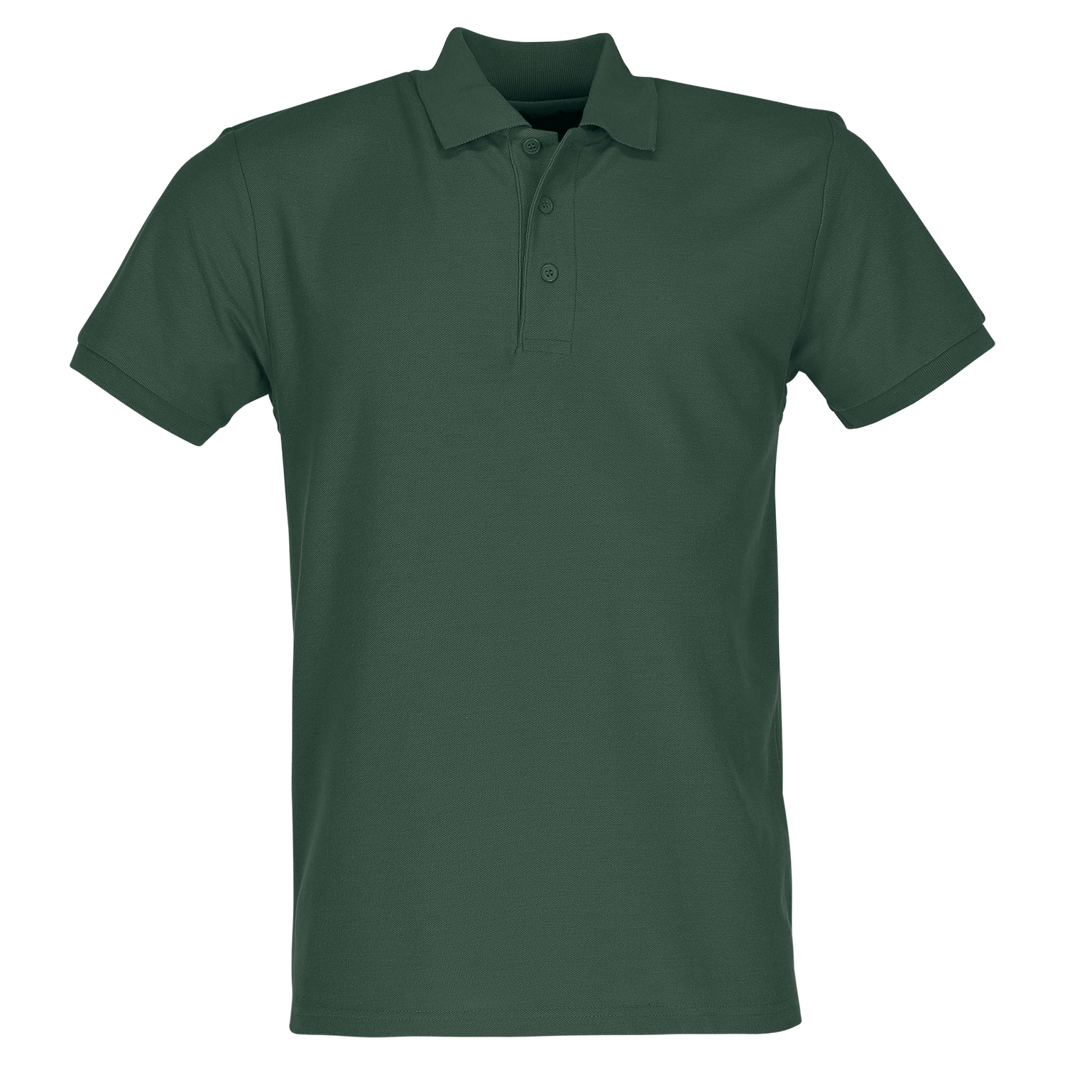 Fruit of the Loom 65/35 Heavy Polo in Flaschengrün