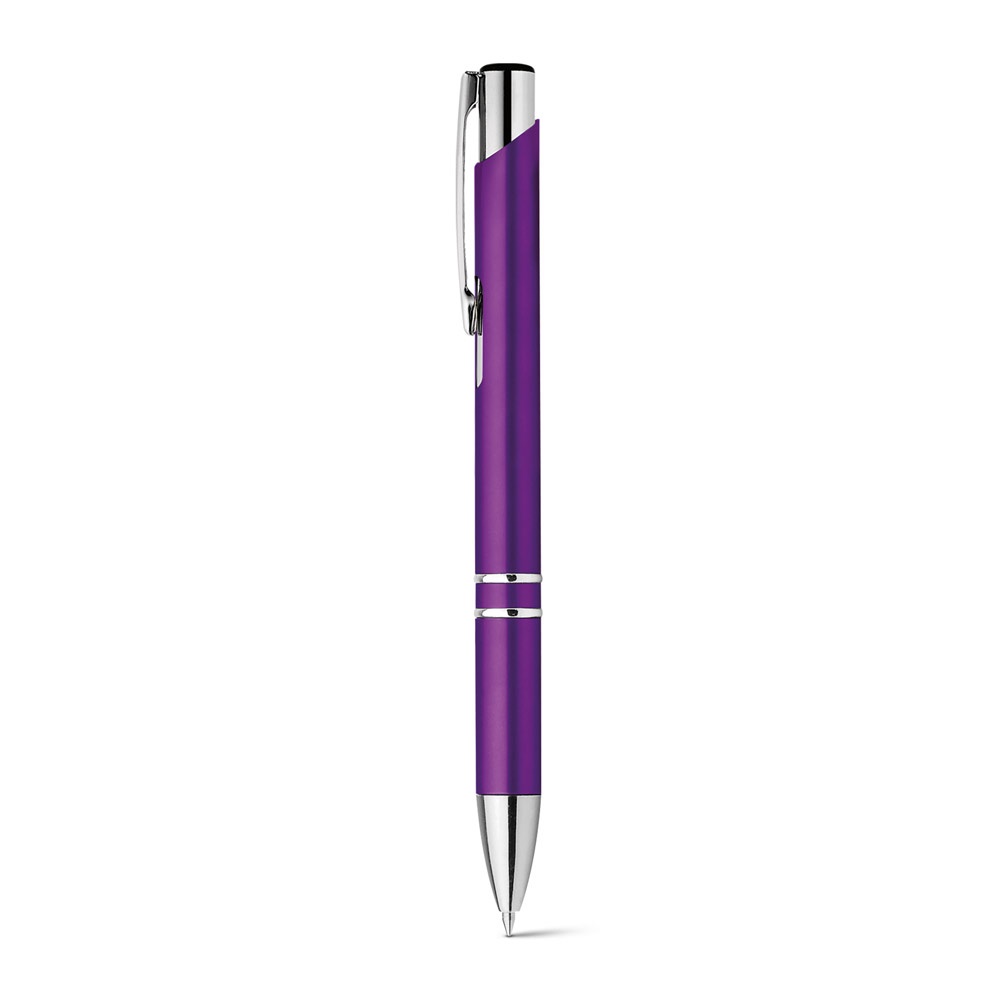 Kugelschreiber aus ABS mit Metallclip | Beta Plastic – Violett