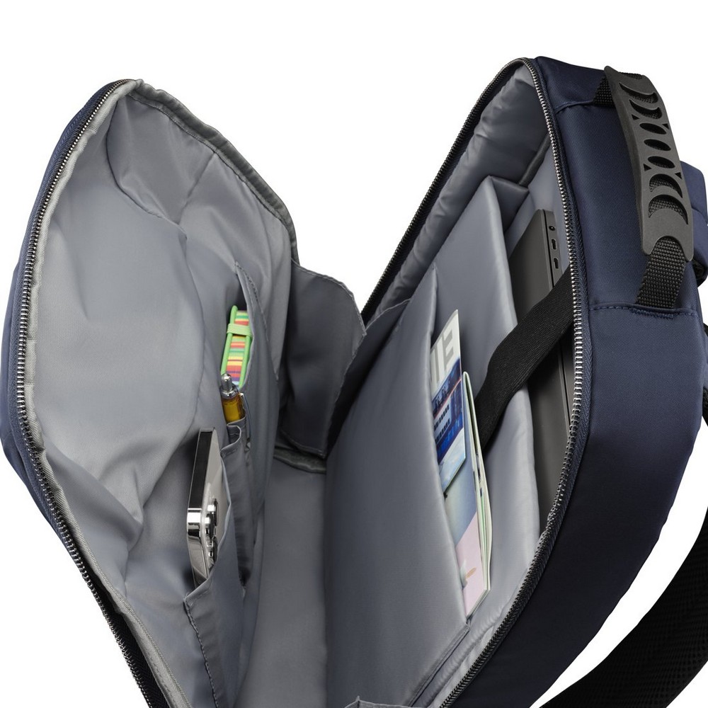Laptop-Rucksack 16,2" Hama Lightweight Premium in Dunkelblau, Ansicht 11