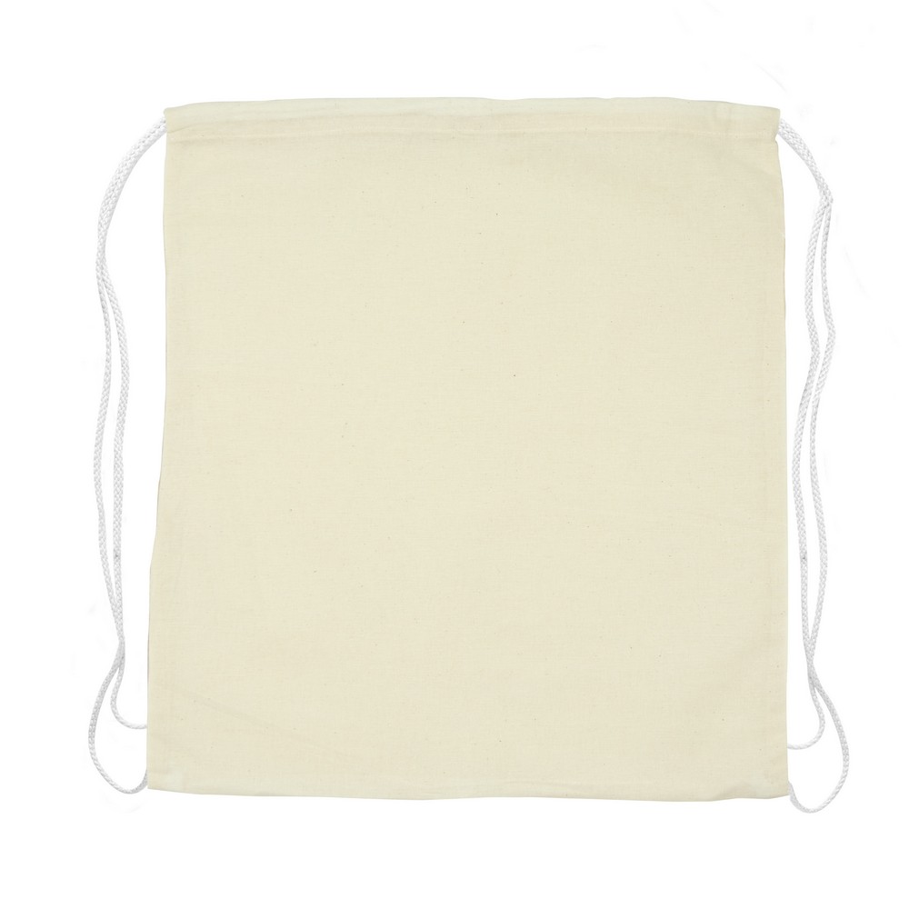 Beutel aus Baumwolle mit Kordel | Trey in Beige, Ansicht 4
