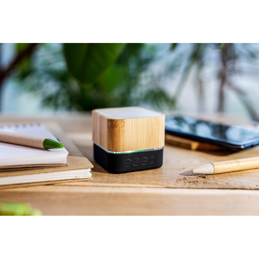 Wireless Bambuslautsprecher 3W | Sheppard in Holz, Ansicht 2