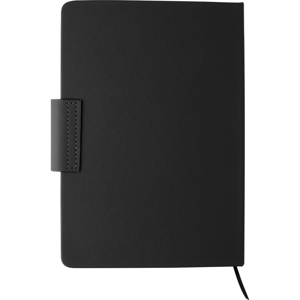 Geschenkset, Kugelschreiber, Notizbuch in Schwarz, Ansicht 4