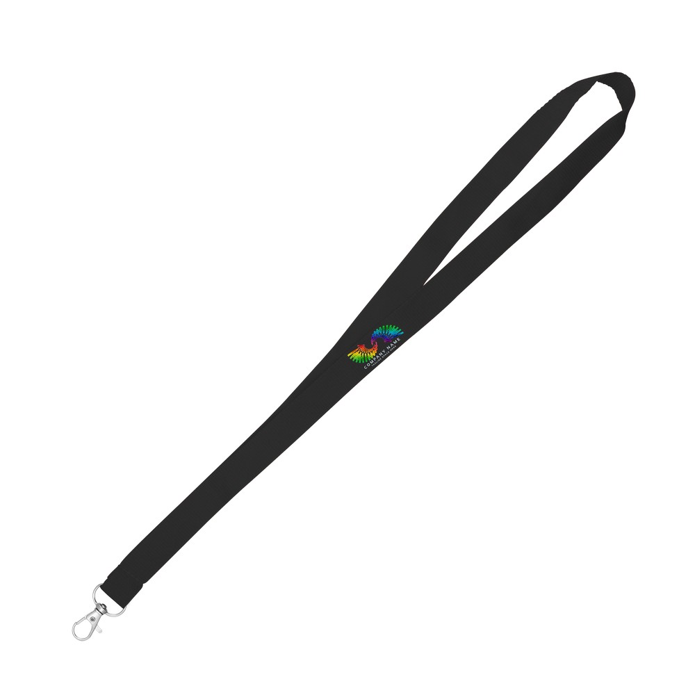 Lanyard mit Karabinerhaken | Hulda in Schwarz, Ansicht 5